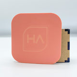 1/8" Pastel Watermelon Pink Cast Acrylic Sheet