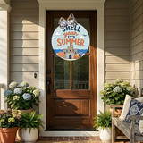 Shell Yeah It's Summer Door Hanger SVG