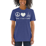 Peace Love Lasers T Shirt