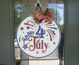 Happy 4th of July Door Hanger - LEVEL 2
