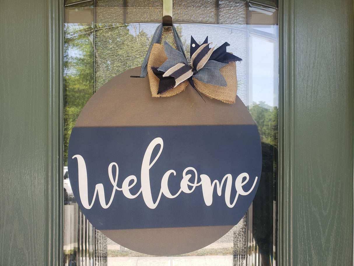 Welcome Banner Door Hanger - Lvl 1