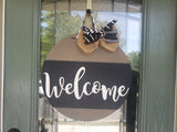 Welcome Banner Door Hanger - Lvl 1