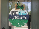 Happy Camper Door Hanger - Lvl 2