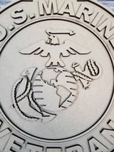 Marine Corps Logo Veteran Door Hanger DIY Unfinished Kit