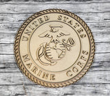 United States Marine Corps Door Hanger - Lvl 3