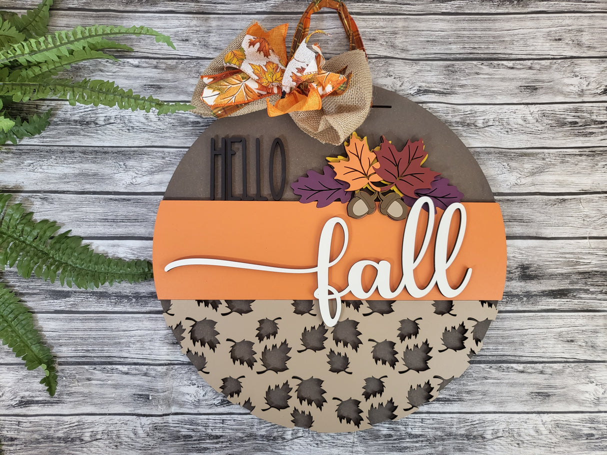 Hello Fall Leaves
