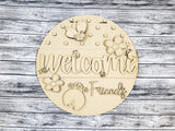 Welcome Friends Ladybug Door Hanger - Lvl 2