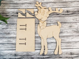 18inch Reindeer Porch Stander DIY Unfinished Kit