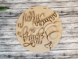 Merry & Bright Reindeer Door Hanger - LEVEL 2