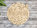 Welcome Bats DIY Unfinished Kit
