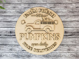 Farm Fresh Pumpkins Truck Door Hanger - LEVEL 2