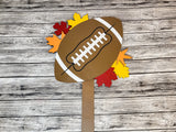 Fall Football Plant Stake DIY Unfinished Kit