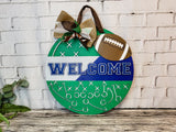 Welcome Football Play Door Hanger - LEVEL 2