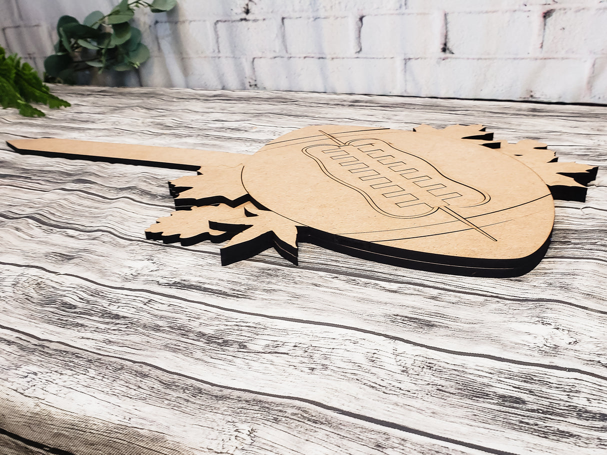 Fall Football Plant Stake DIY Unfinished Kit