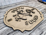 Hocus Pocus Broom Squad Door Hanger - LEVEL 2