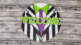 Beetlejuice Suit Door Hanger DIY Unfinished Kit