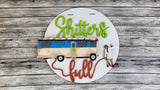 Cousin Eddie Sh!tter's Full RV Door Hanger DIY Unfinished Kit