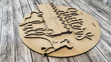 Cousin Eddie Sh!tter's Full RV Door Hanger DIY Unfinished Kit