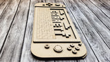 3D Personalized Nintendo Switch Minecraft DIY Unfinished Kit