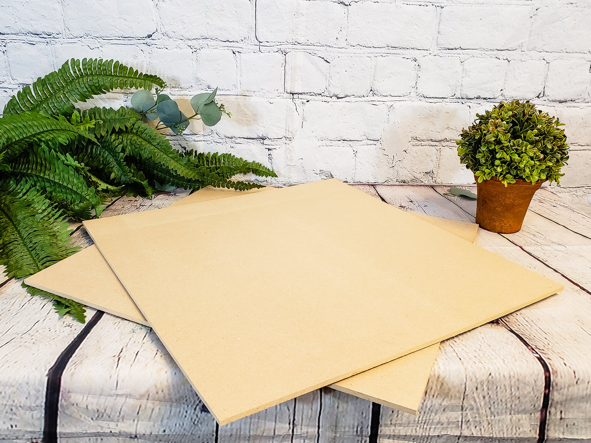 1/4" MDF Boards - High Grade MDF Boards for Laser Cutters - 1/4 inch
