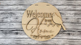 Welcome To Our Home Cardinal Door Hanger - LEVEL 1