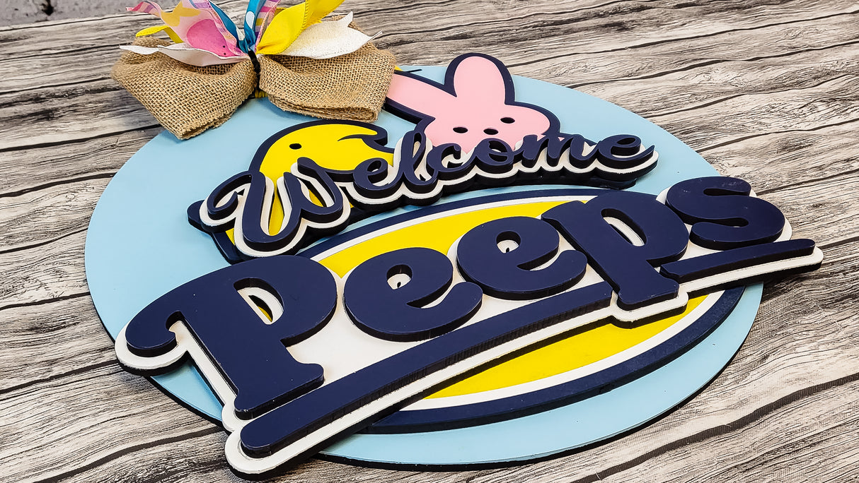 Welcome PEEPS Door Hanger - Lvl 2