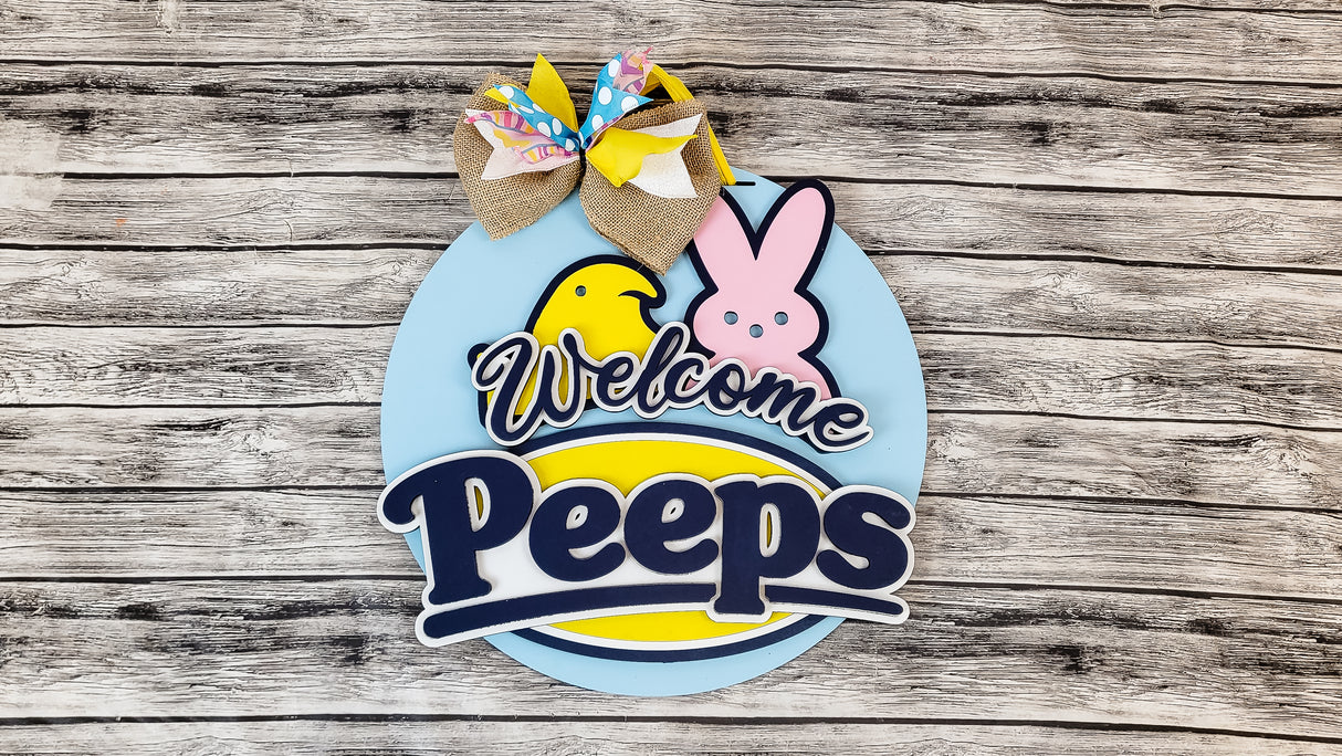 Welcome PEEPS Door Hanger - Lvl 2