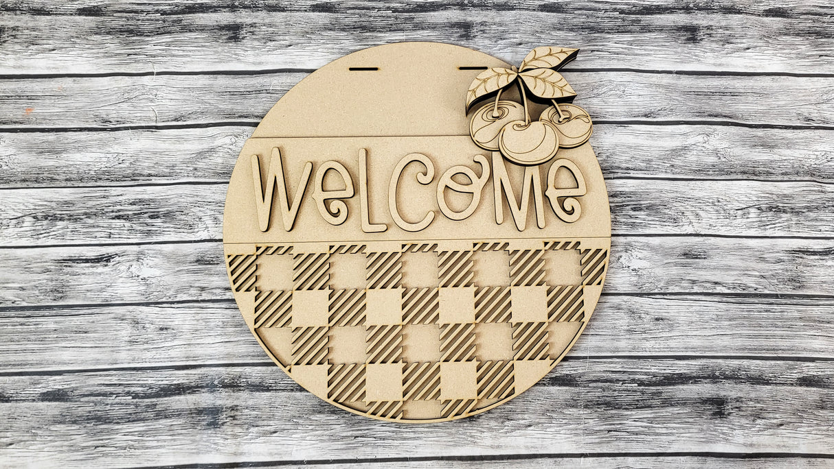 Welcome Cherries Door Hanger - Lvl 1