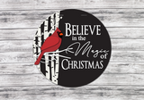 Believe Cardinal Door Hanger - LEVEL 1