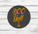 Boo Y'all with Spider Web Door Hanger - Lvl 1