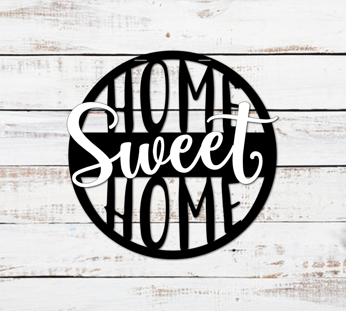 HOME sweet HOME Cut Out Door Hanger - Lvl 1