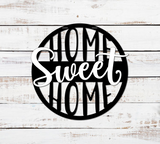 HOME sweet HOME Cut Out Door Hanger - Lvl 1