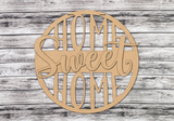 HOME sweet HOME Cut Out Door Hanger - Lvl 1