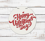 Happy Valentine's Day Big Door Hanger - LEVEL 1