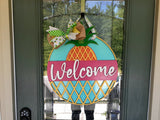 Welcome Pineapple Door Hanger - LEVEL 1