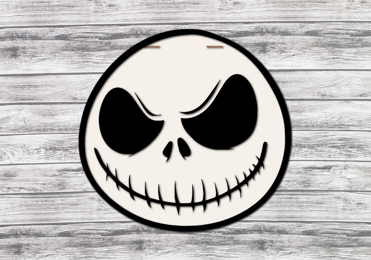 Jack Halloween Door Hanger SVG