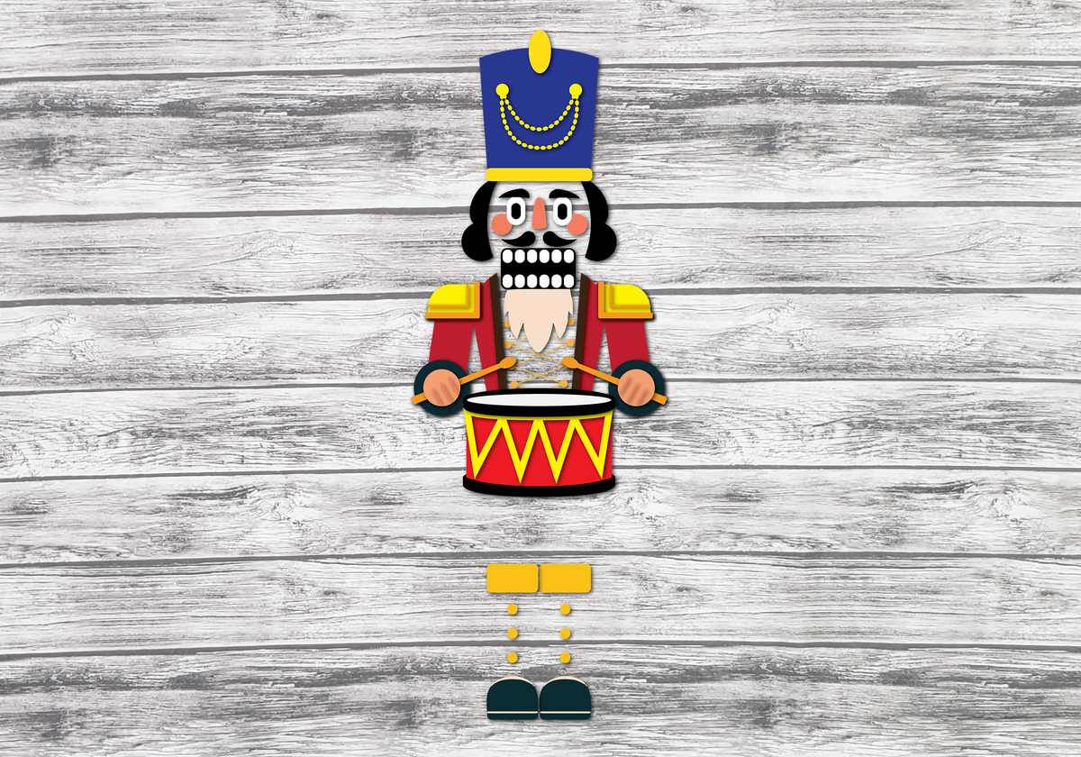 Large Nutcracker Vertical Porch Leaner SVG – Kim & Garrett Make It!