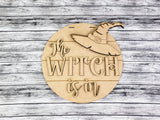 The Witch Is In Door Hanger - LEVEL 1