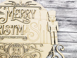 Merry Christmas Nutcracker Door Hanger - LEVEL 3