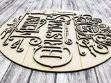 Merry Christmas Nutcracker Door Hanger - LEVEL 3