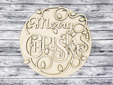Merry Christmas Lights Door Hanger - LEVEL 2