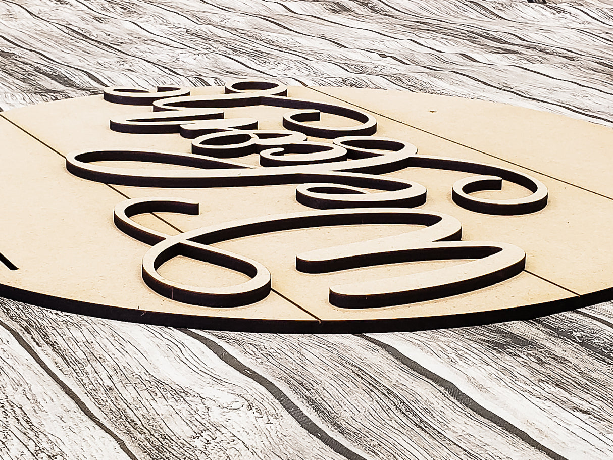 Fancy Welcome Door Hanger - Lvl 1