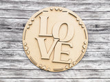 LOVE with Heart Boarder
