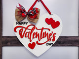 Happy Valentine’s Day Heart Shaped Door Hanger - LEVEL 1