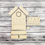 Small Standing House Unfinished Kit