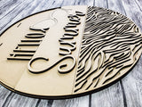 Hello Summer Cat Eye Sunglasses Door Hanger - LEVEL 1