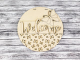 Welcome Butterfly Door Hanger - Lvl 1