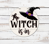 The Witch Is In Door Hanger - LEVEL 1