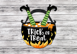 Witches Cauldron Door Hanger - LEVEL 3