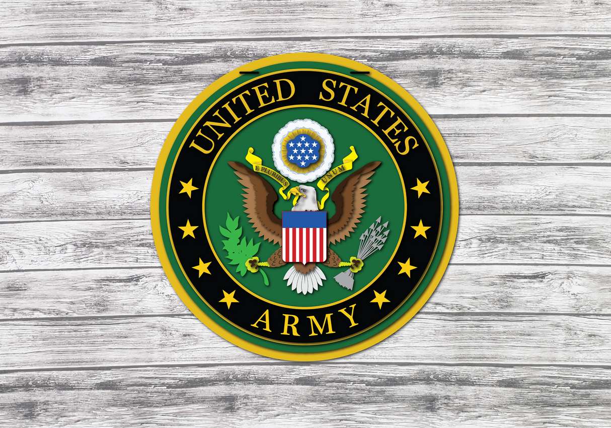 United States Army Door Hanger - Lvl 3
